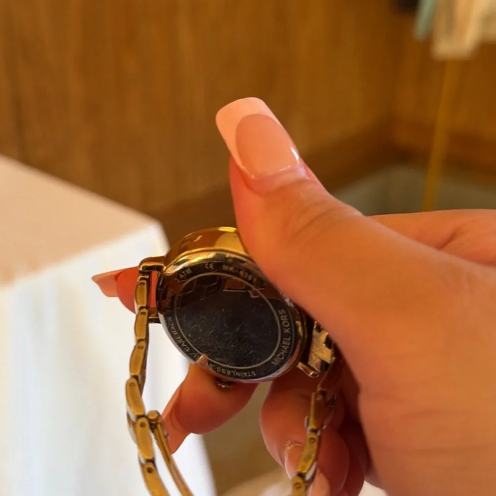 Michael Kors Gold and Silver watch